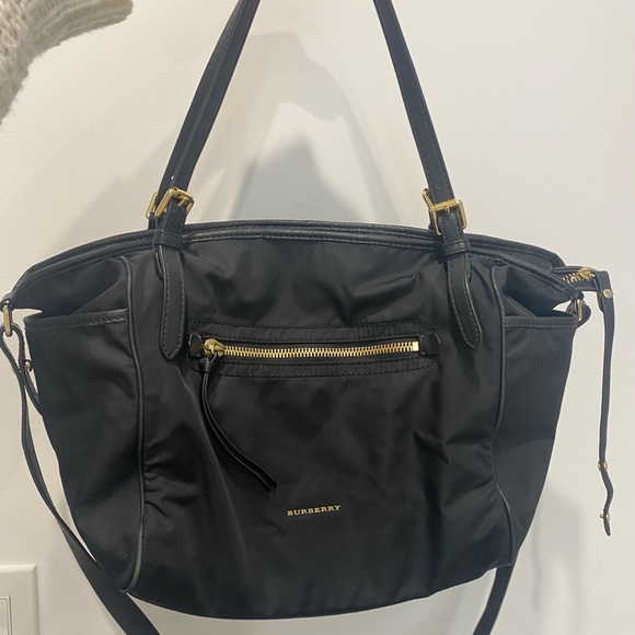SOLD Burberry Diaper Bag (reversible) - Picture 3 of 7